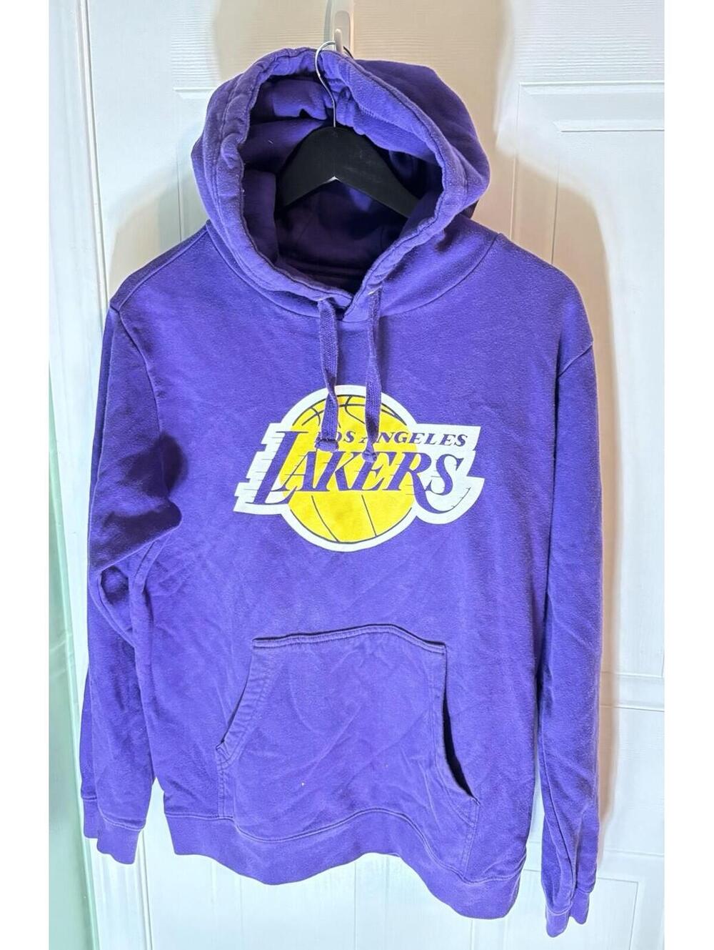 Fanatics Los Angeles Lakers NBA Pullover Hoodie Mens Medium